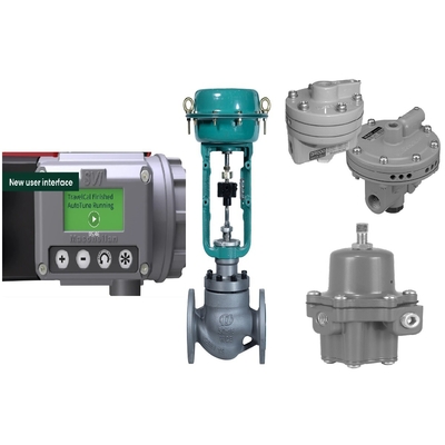 Masoneilan SVI3-21111212 Valve Positioner BR400 Penguat Volume Fisher 67CFR Filter Regulator untuk Katup Kontrol Pneumatik