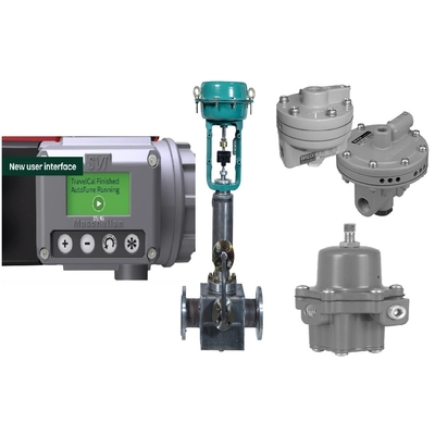 Masoneilan SVI3-21111212 Valve PositionerFisher 67CFR Filter Regulator BR400 Volume Booster Untuk Katup Kontrol Pneumatik
