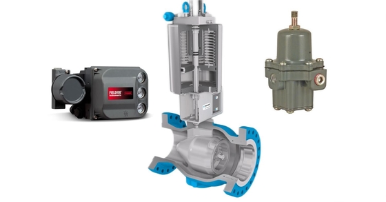 Mokveld HIPPS Valve Dengan Samson3701 Positioner Dan KOSO PRF300 Filter Pressure Reducing Valve