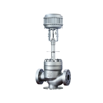 Foxboro SRD991 Valve Positioner Dengan Regulator Filter Fisher 67CFR Dan Katup Kontrol Aliran