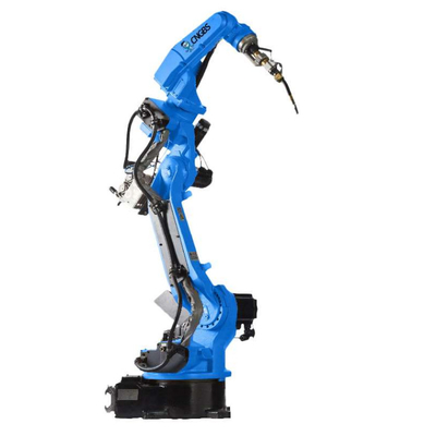 china GBS arc welding robot GBS6-C2080 6 sumbu robot lengan robot Dengan mesin las Megmeet CM350