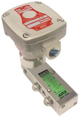 Flowserve 3200MD Valve Positioner Dengan Flow Control Valve Dan ASCO 551 Solenoid Valve 67CFR Filter Regulator