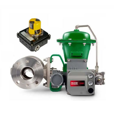 Westlock Rotary Position Monitor Limit Switch 3000 8300 3300 Series Dengan Fisher V150 Valve dan DVC6200 Positioner