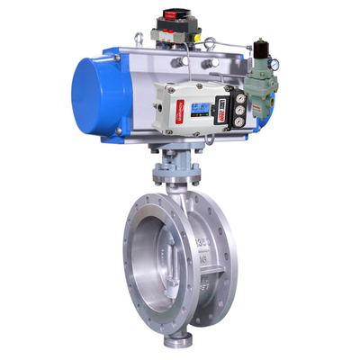 Katup Kupu-kupu Cina Dengan Positioner Katup Flowserve Logix 3800