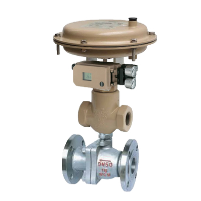 Katup Kontrol Pneumatik Cina dengan Smart Samson Valve Positioner Suhu Tinggi 3730-31000
