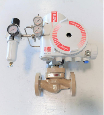 Wuzhong Globe Valve Dengan Flowserve 3200MD Valve Positioner Fisher 67CFR Filter Regulator