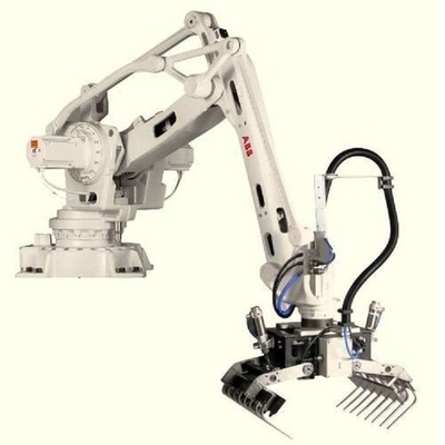 Robotic Arm 4 Axis ABB IRB 460-110/2.4 Dengan CNGBS Robot Gripper Untuk Robot Palletizing Otomatis