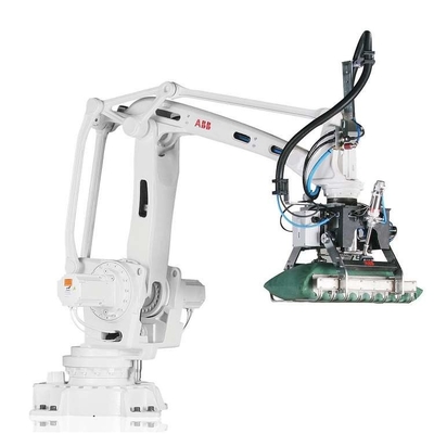 Robotic Arm 4 Axis ABB IRB 460-110/2.4 Dengan CNGBS Robot Gripper Untuk Robot Palletizing Otomatis
