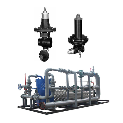 Tartarini RP Series Tekanan regulator katup EMERSON dengan Skid mount paket