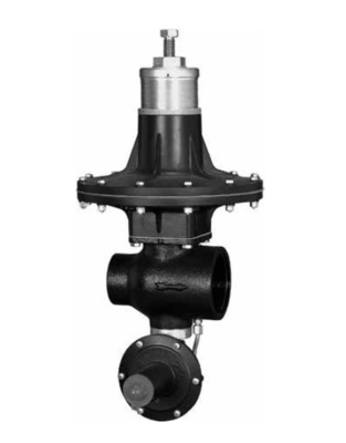 Tartarini RP Series Tekanan regulator katup EMERSON dengan Skid mount paket