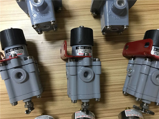 Katup kontrol Cina dengan YT-1000 pneumatic Smart valve positioner dan regulator masoneilan 78-40