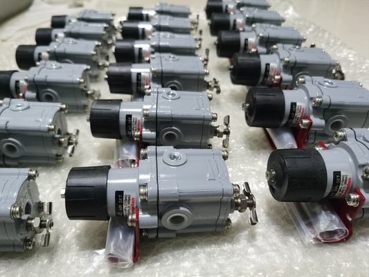 Katup Kontrol Pipa Bergelombang Dengan Posisi Valve Digital Masoneilan SVI3 Dan Regulator Filter Masoneilan 78-40