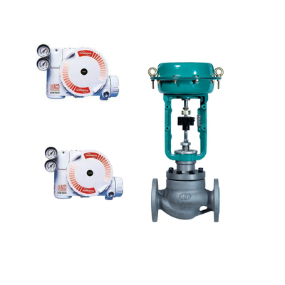 ChuanYi Brand Quick-Change Single-Seat Control Valve Dengan Flowserve Logix 3200MD Digital HART Positioner