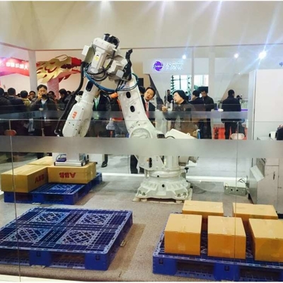 ABB 6 Axis Robotic Arm IRB 6700-155/2.85 Dengan Purifier CNGBS Untuk Palletizing Robot Automation