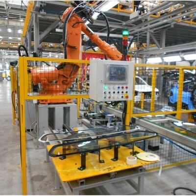 ABB 6 Axis Robotic Arm IRB 6700-155/2.85 Dengan Purifier CNGBS Untuk Palletizing Robot Automation