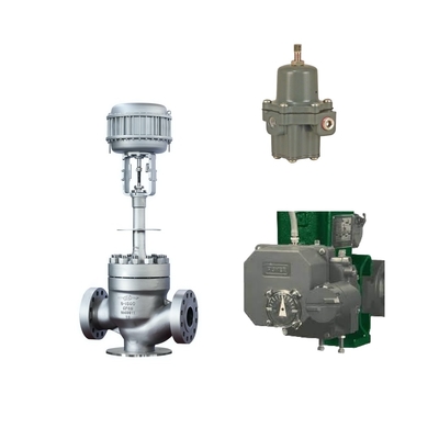 Katup Kontrol Berkinerja Tinggi Dengan Fisher 3720 Electro-Pneumatic Positioner Dan Fisher 67CFR Filter Regulator