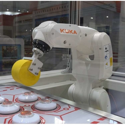 Kuka Robotic Arm 6 Axis KR 6 R900-2 Dengan CNGBS Robot Gripper Untuk Otomatis Pick And Place Robot