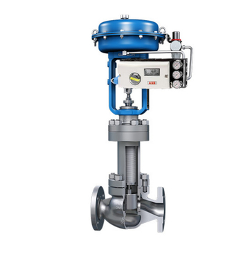 Klep Pneumatik Dengan ABB EDP300 TZIDC-100 TZIDC-200 Smart Positioner Stock Supplier