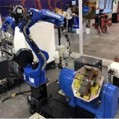 YASKAWA Robot AR1440 Dengan 1440MM Jangkauan Sebagai 6 Axis Robot Arm Dengan CNGBS Robot Positioner Untuk Mesin Las