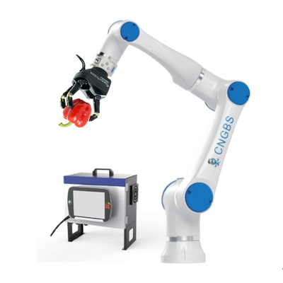 Merek Cina Murah Cnc Arm 6 Axis Robot CNGBS-G10 Dengan ReFlex TakkTile 3 Finger Gripper Untuk Robot Cobot
