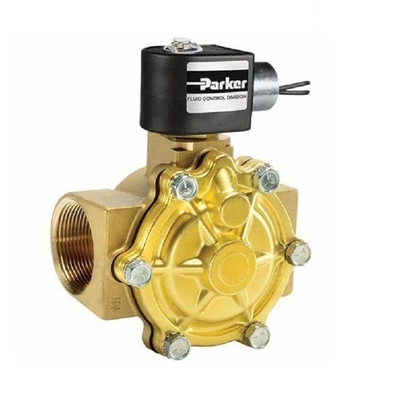 Katup kontrol Cina dengan Pneumatic Actuator dan Parker D3DW Solenoid Valve