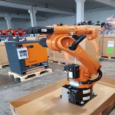 Kuka Handling Robotic Arm 6 Axis KR 16 R1610 Dengan CNGBS Robot Gripper Sebagai Robot Industri