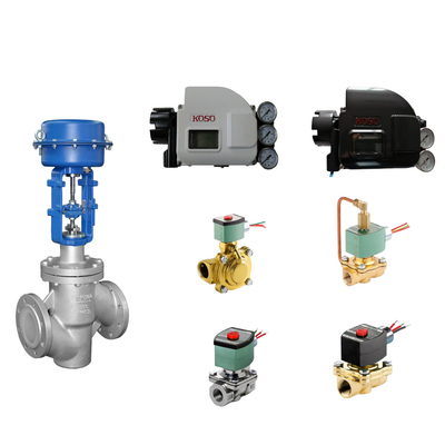 Klep kontrol pneumatik berkualitas tinggi dari Cina dengan posisi katup cerdas koso KGP5000 dan katup solenoid ASCO