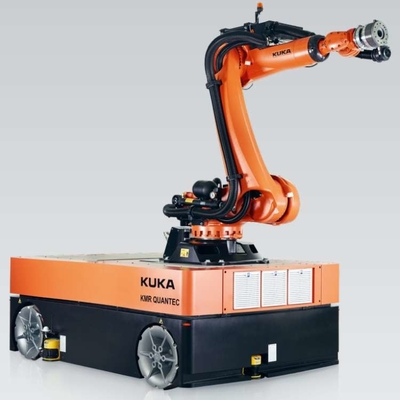 Robot Kuka KR 70 R2100 Dengan Stasiun Pembersihan Senjata CNGBS Untuk Otomasi Las Dengan Lengan Robot 6 Axis