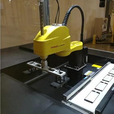 4 Axis Scara Robot SR-3iA Dengan 3kg Muatan Bermanfaat Robotic Arm Sebagai Pick And Place Machine Untuk Penanganan