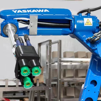 Yaskawa 6 Axis Welding Robot Arm MOTOMAN GP25 Dengan Positioner CNGBS Untuk Pabrik Sebagai Mesin Las