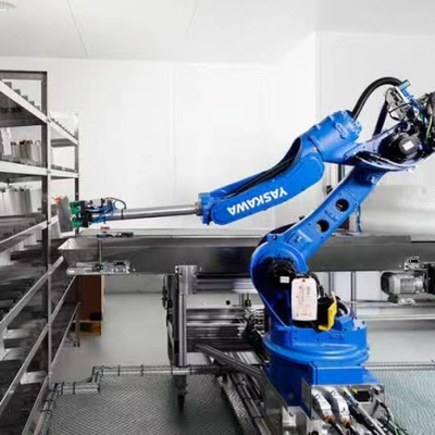 Yaskawa 6 Axis Welding Robot Arm MOTOMAN GP25 Dengan Positioner CNGBS Untuk Pabrik Sebagai Mesin Las