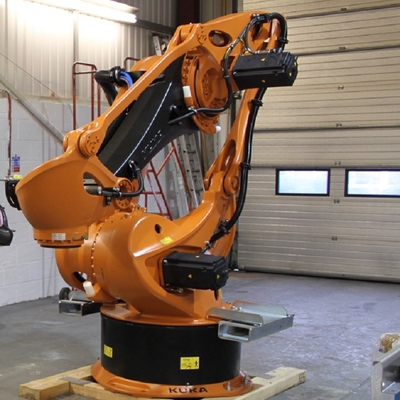 KUKA Robot KR 120 R3200 PA Dengan 120KG Payout Dan 3195MM Jangkauan Of Palletizing Robot Untuk Palletizing
