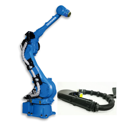 Yaskawa Robotic Arm Industria MOTOMAN GP50 Dengan CNGBS Dressing Pack Untuk Lebih Banyak Cat Semprot