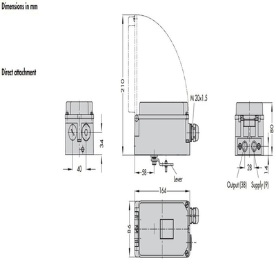 Samsung Smart Valve Positioner 3730-31000 Untuk Pneumatic Control Valve Cina dan Mansoeilan 78-40