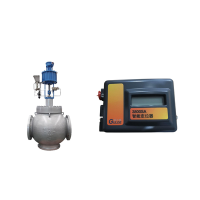 Cina terkenal Wuhong Pneumatic Control Valve Dengan Hard komunikasi Fisher 3800sa Positioner