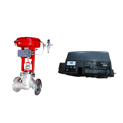 Cina terkenal Wuhong Pneumatic Control Valve Dengan Hard komunikasi Fisher 3800sa Positioner