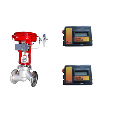China Control Valve dengan Samson 3372 aktuator dengan FISHER 3800sa Valve Positioner Burkert 5404 Solenoid Valve