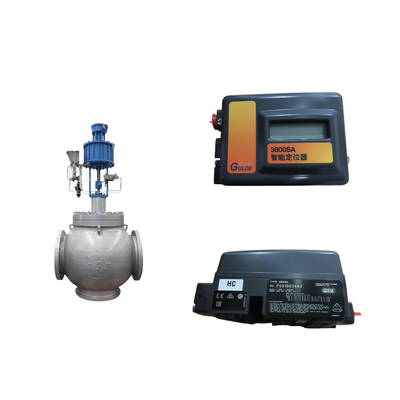China Control Valve dengan Samson 3372 aktuator dengan FISHER 3800sa Valve Positioner Burkert 5404 Solenoid Valve