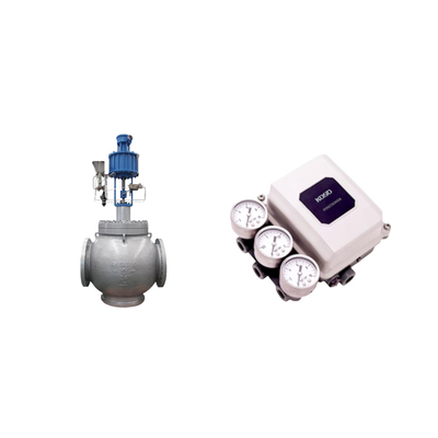Katup kontrol china berkualitas tinggi dengan posisi digital KOSO PP800 dan Katup Solenoid Burkert Tipe 5404