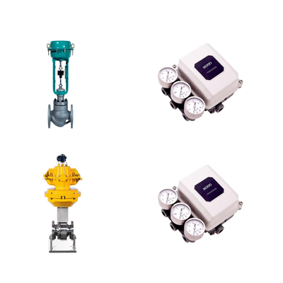 Klep kontrol pneumatik berkualitas tinggi Cina dengan koso PP800 Pneumatic-Pneumatic Positioner