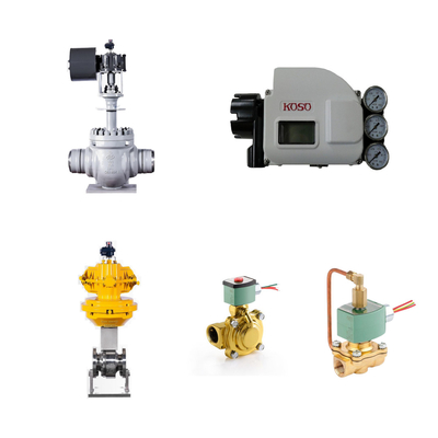 Klep kontrol pneumatik berkualitas tinggi dari Cina dengan posisi katup cerdas koso KGP5000 dan katup solenoid ASCO