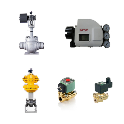 Klep kontrol pneumatik berkualitas tinggi dari Cina dengan posisi katup cerdas koso KGP5000 dan katup solenoid ASCO