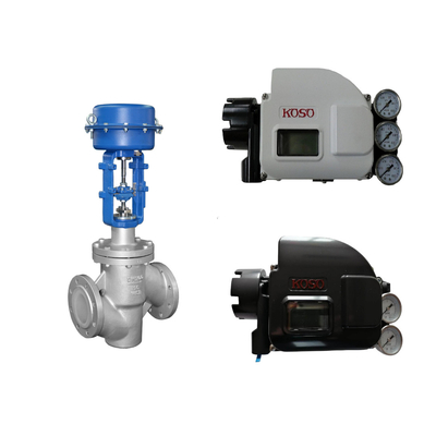 Klep kontrol pneumatik berkualitas tinggi dari Cina dengan posisi katup cerdas koso KGP5000 dan katup solenoid ASCO