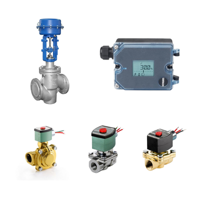 Katup Kontrol Pneumatik Dengan Samson 3725 Electropneumatic Positioner Dan ASCO Solenoid Valves