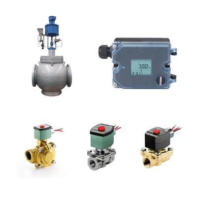 Katup Kontrol Pneumatik Dengan Samson 3725 Electropneumatic Positioner Dan ASCO Solenoid Valves