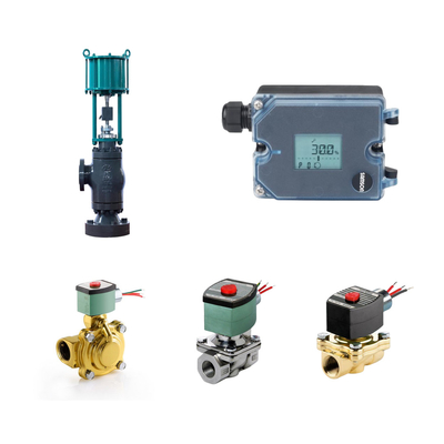 Kontrol katup dengan Samson 3372 aktuator dengan Samson 3725 Positioner ASCO Solenoid Valve