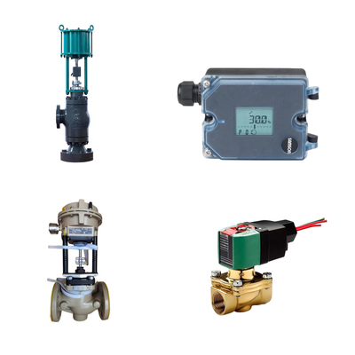 Kontrol katup dengan Samson 3372 aktuator dengan Samson 3725 Positioner ASCO Solenoid Valve