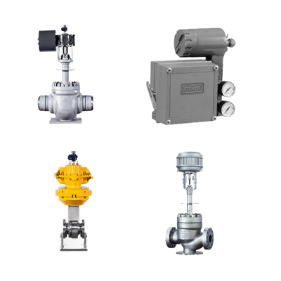 Cina terkenal Wuzhong Pneumatic Control Valve Dengan Fisher 3582I Positioner Sebagai Valve Positioner
