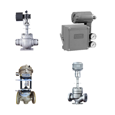 Cina terkenal Wuzhong Pneumatic Control Valve Dengan Fisher 3582I Positioner Sebagai Valve Positioner