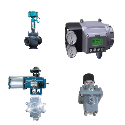 Katup Kontrol Pipa Bergelombang Dengan Posisi Valve Digital Masoneilan SVI3 Dan Regulator Filter Masoneilan 78-40